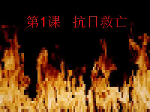 抗日救亡 PPT课件