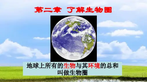 人教版七上 1.2.1 生物与环境组成生态系统课件(共39张PPT)