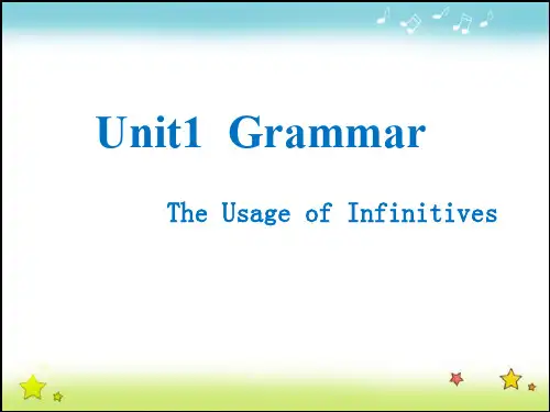 高中英语人教版选修7课件：Unit1 Period 3 Grammar 