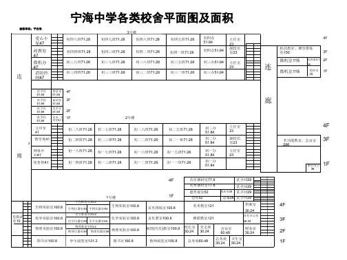 最新校舍平面图1