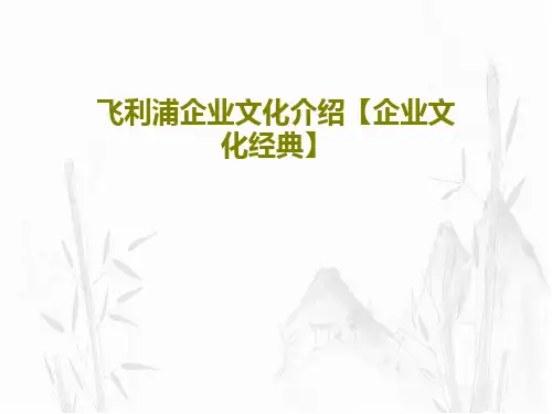 飞利浦企业文化介绍【企业文化经典】PPT42页