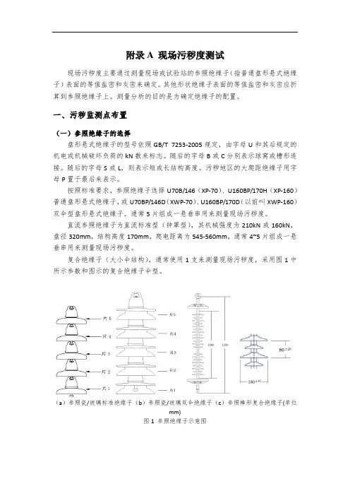 污秽度测试和憎水性测试