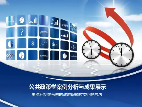 公共政策学综合案例分析