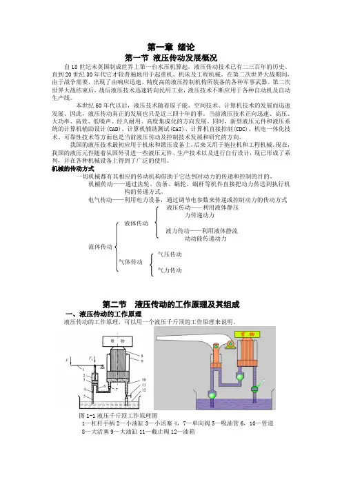 液压原理图