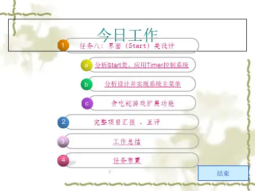 贪吃蛇游戏设计课件