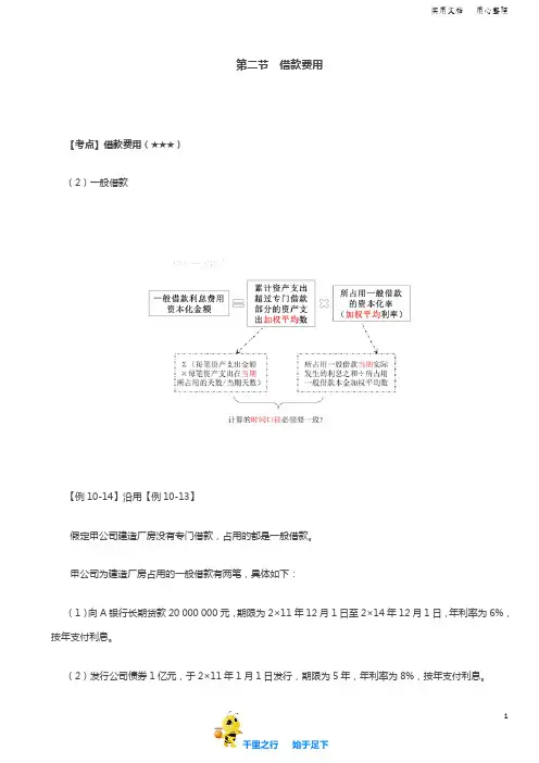 2019中级会计实务讲义95讲第47讲借款费用的计量(2)