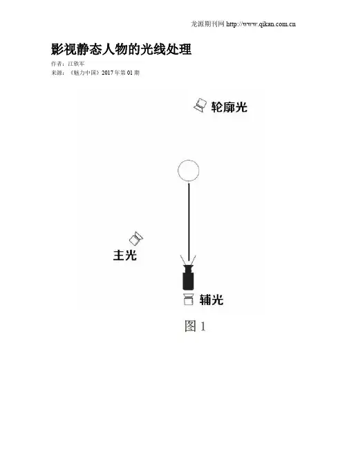 影视静态人物的光线处理
