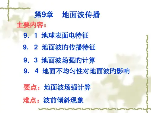 地面波传播专题知识讲座