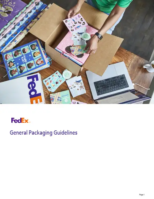 FedEx 包裹规范和限制说明书