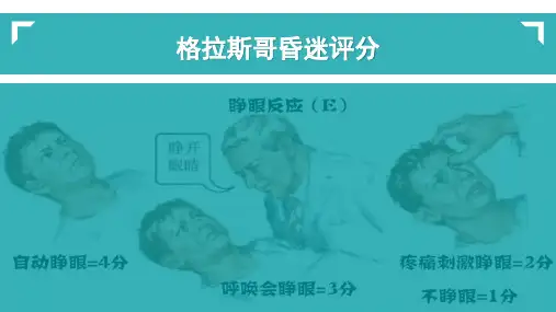 格拉斯哥昏迷评分
