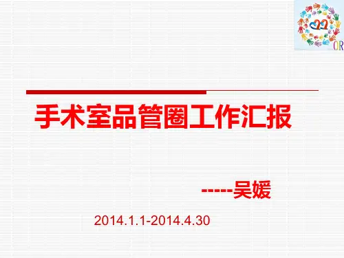 手术室品管圈QCC成果汇报
