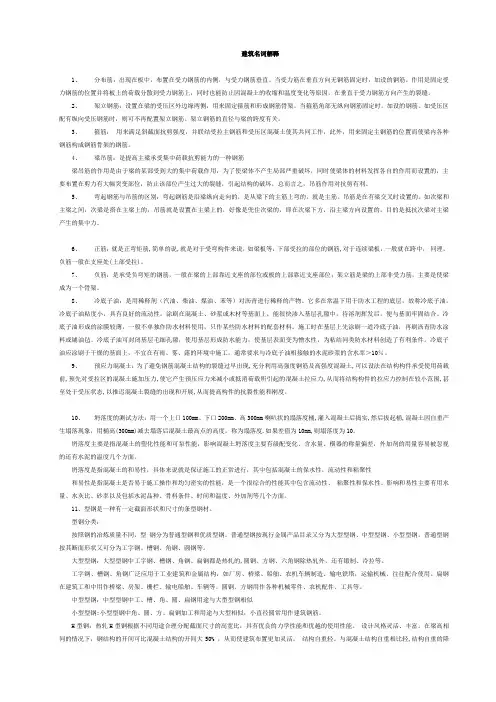 建筑术语大全