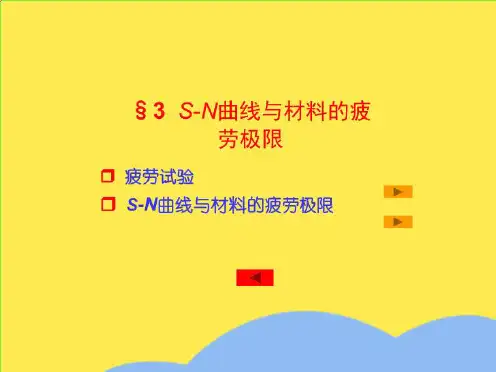 S-N曲线与材料的疲劳极限(“材料”相关文档)共4张