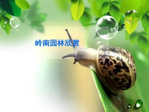 9 岭南园林