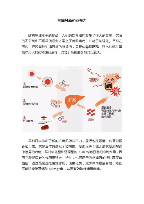 抗痛风新药菲布力