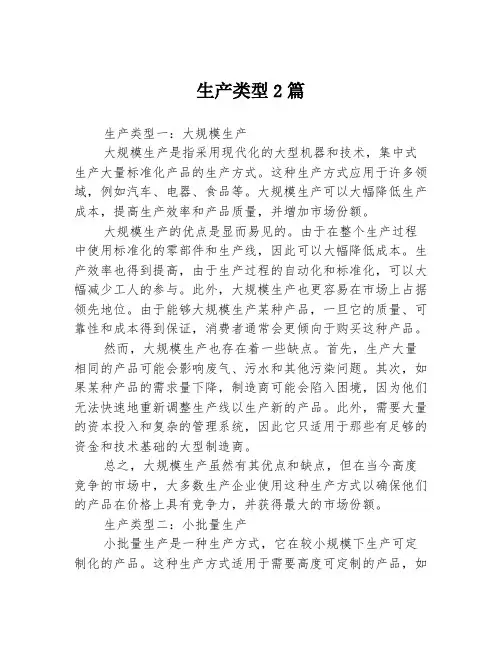 生产类型2篇