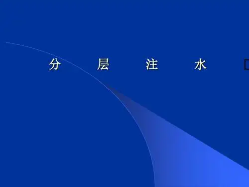 采油工程(分层注水)