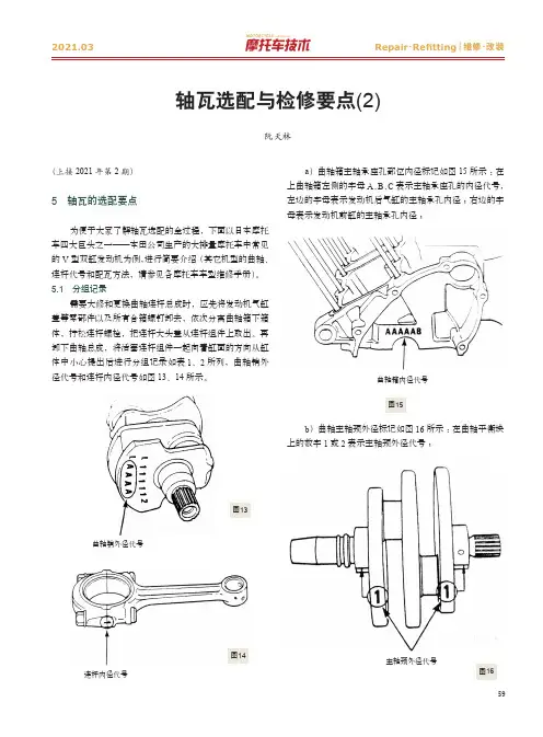 轴瓦选配与检修要点(2)