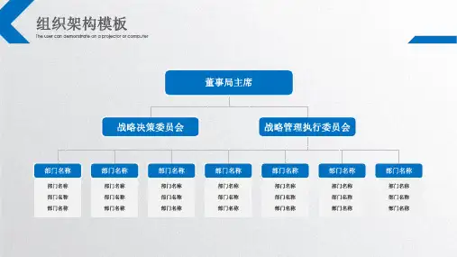 公司组织架构图模板(完整版)可编辑 (106)