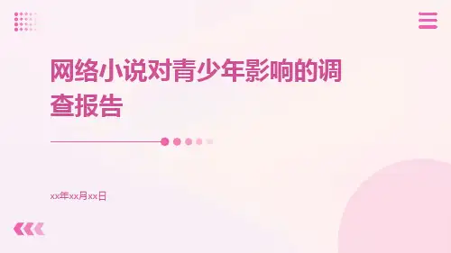 网络小说对青少年影响的调查报告