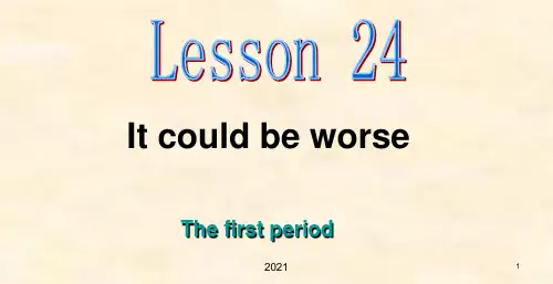 新概念英语第二册Lesson24(共76页)PPT课件