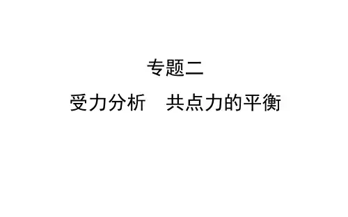 高中课件 物理 受力分析 共点力的平衡