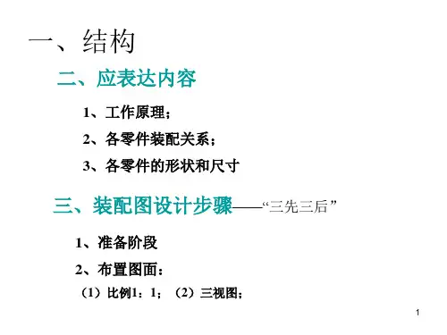二级减速器装配图有立体图优秀课件