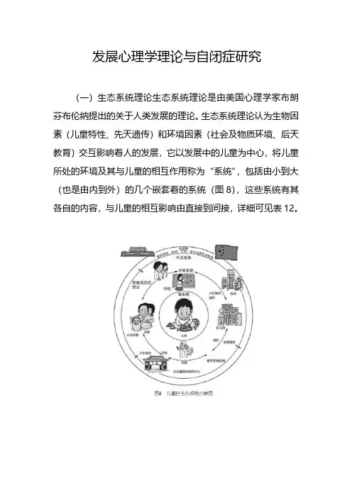 发展心理学理论与自闭症研究