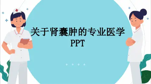 关于肾囊肿的专业医学PPT