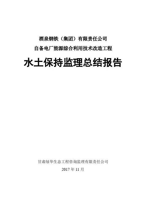 酒泉钢铁集团有限责任公司