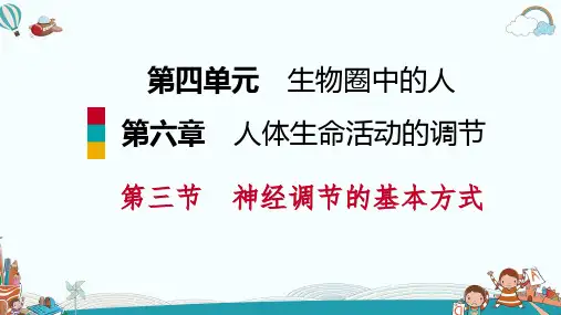 七年级生物第六章第三节 第1课时 反射和反射弧