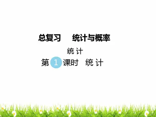 最新北师版小学六年级数学下册《统计》精品课件