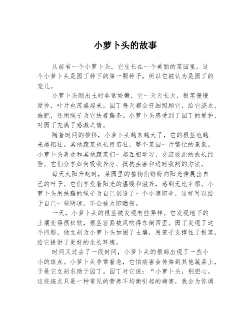 小萝卜头的故事