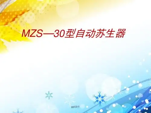苏生器学习  ppt课件