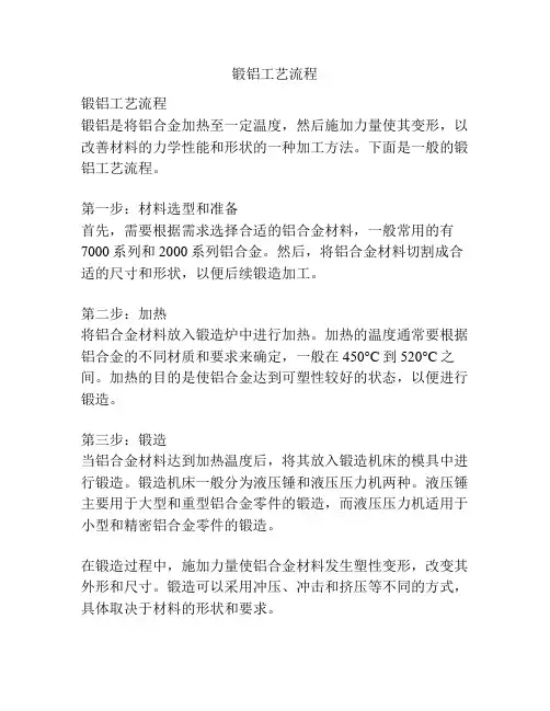 锻铝工艺流程