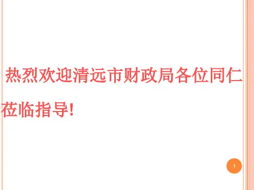 财政一体化业务系统ppt课件