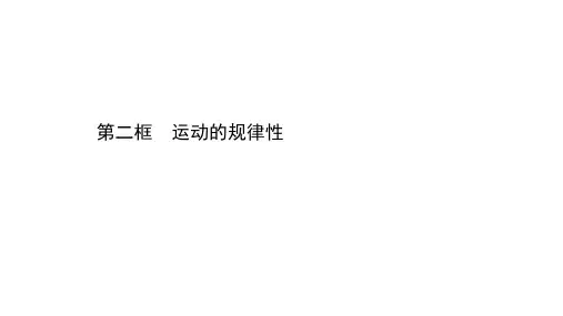 2020年高中政治新教材部编版必修四课件：1.2.2 运动的规律性 