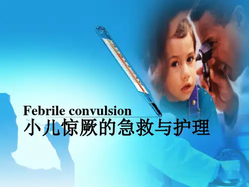 小儿惊厥的急救与护理 PPT课件