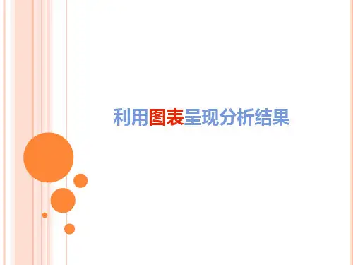 利用图表呈现分析结果课件