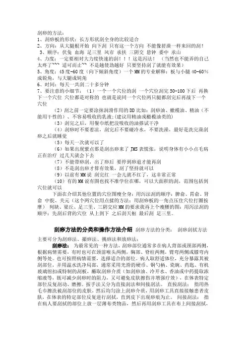 刮痧