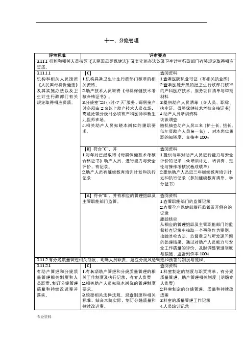 分娩管理促进自然分娩