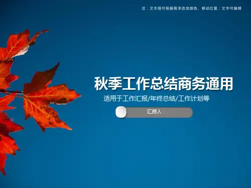 通用免费工作总结汇报计划PPT模板合集(精选4套)