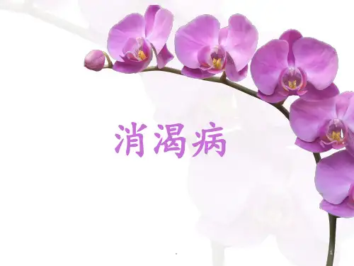 消渴病中医护理PPT课件