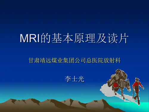 MRI的基本原理Microsoft PowerPoint 演示文稿