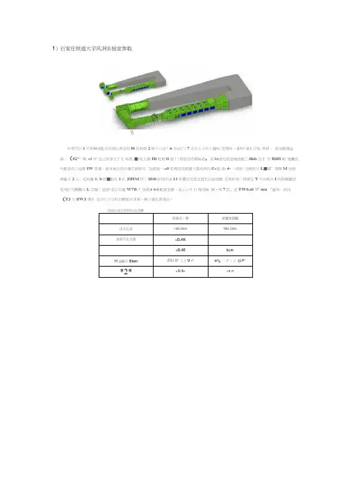 国内几个大型风洞实验室资料