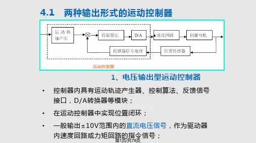 运动控制器PPT课件