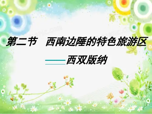 西南边陲的特色旅游区PPT教学课件