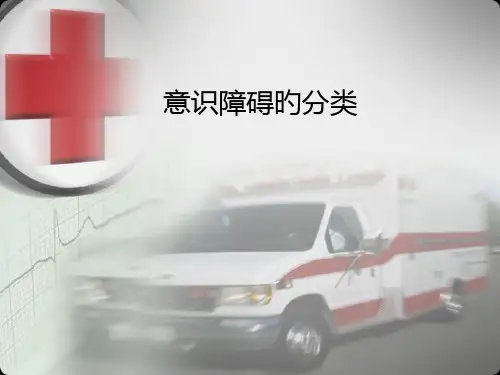 意识障碍分类