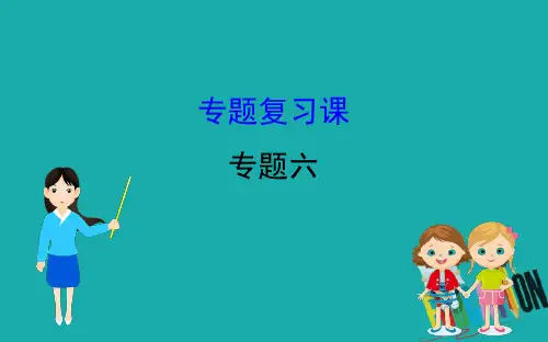 2020版高中历史人民必修2课件：6 专题复习课 