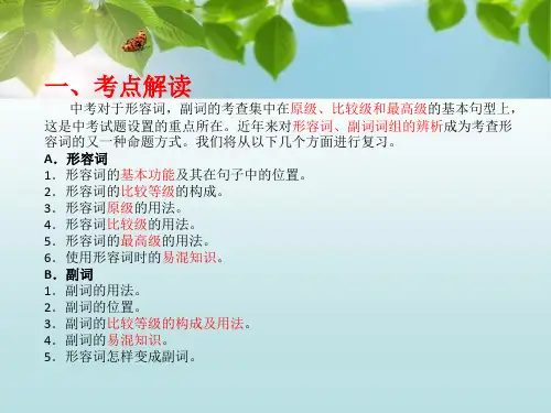 语法专讲形容词和副词